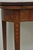 Antique Sheraton Federal Mahogany Urn Inlay Flip Serpentine Console Game Table For Sale - Image 17 of 18