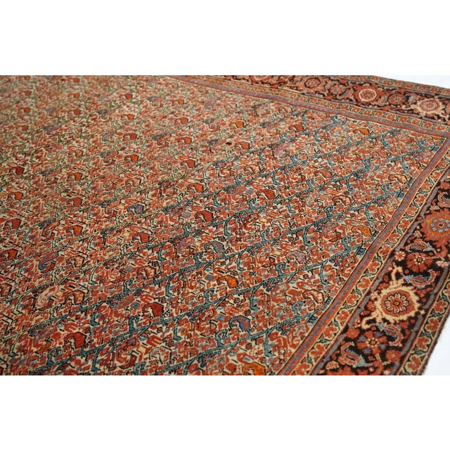 Textile Antique Malayer Rug 4'4'' x 6'2'' For Sale - Image 7 of 11