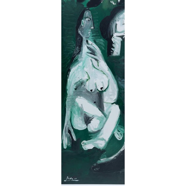 Le Déjeuner Sur L'herbe Poster after Pablo Picasso For Sale - Image 3 of 6
