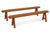 Antique cherrywood bench, shown as a pair but these are sold individually. Amazing antique French cherrywood bench, this...