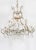 Late 19th century cut crystal 18-light North American hanging chandelier. The chandelier is in great working condition...