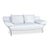 Modern Leather 1600 Two-Seater Sofa with Manual Function from Rolf Benz For Sale - Image 3 of 13