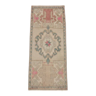 Turkish Yastik Rug 1'6" x 3'6" For Sale