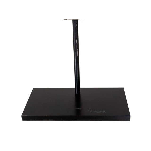 Late 19th Century Antique Lions' Mask Waterspout on Steel Stand For Sale - Image 5 of 5