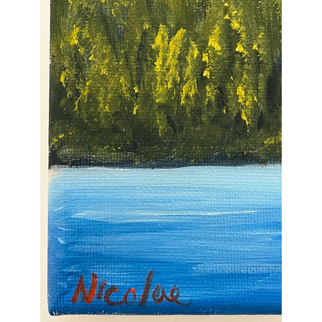 John Muir Butte Mt.landscape Oil Painting. By Nicole Smith For Sale - Image 4 of 5