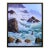 1980s "Crashing Waves" Seascape Oil Painting, Framed For Sale