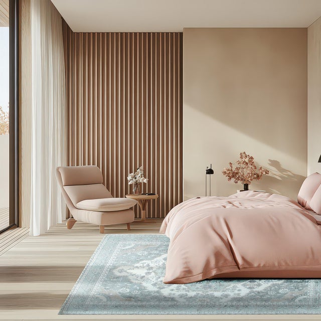 6x9 Selene Oriental Gray Medallion Contemporary Handmade Wool Carpet Rug For Sale In New York - Image 6 of 8