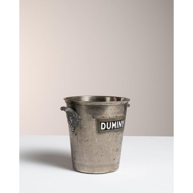Silver Mid 20th Century France Silver Ice Bucket For Sale - Image 8 of 15