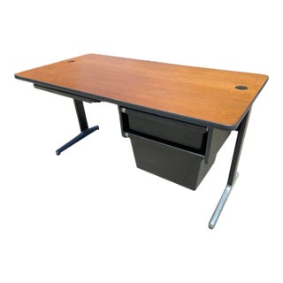 Mid Century Modern Herman Miller Action Office Desk by George Nelson For Sale