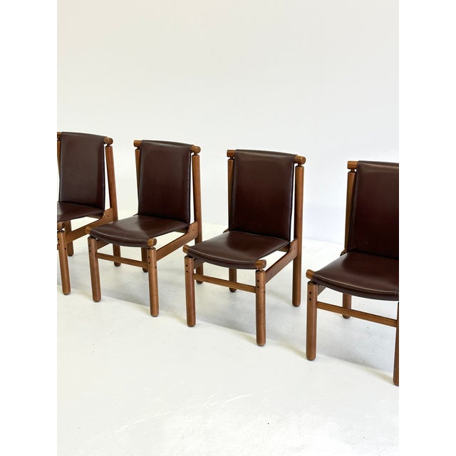 Dining Chairs by Tapiovaara for La Permanente Cantù, 1970s, Set of 4 For Sale - Image 9 of 16