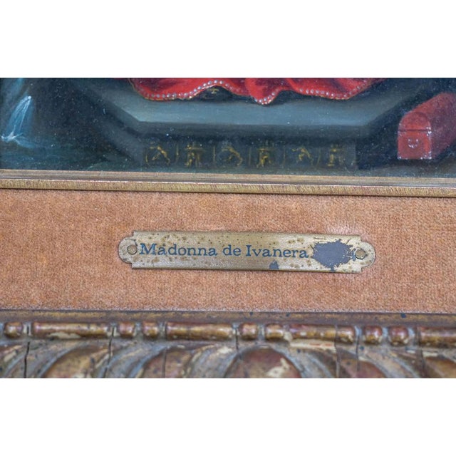 Spanish Artist, Our Lady of Valvanera, Oil on Copper, 17th Century For Sale - Image 4 of 11