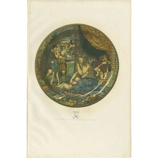Delange, Plate of Mr. Le Comte De St. Seine, 1869, Print For Sale