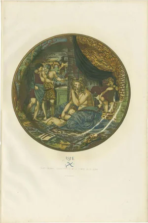 Delange, Plate of Mr. Le Comte De St. Seine, 1869, Print