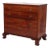 Antique Chippendale Cherry Graduated 4-Drawer Chest C1800 For Sale