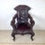 Chinese Antique Chinese Export Carved Hardwood Dragon Armchair, Late 19th to Early 20th Century For Sale - Image 3 of 12