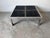 1970s Leon Rosen for Pace Collection Portuguese Marble & Polished Stainless Steel Coffee Table For Sale In Miami - Image 6 of 13