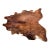 Vintage Mid Century Genuine Cowhide Textile Art – Rich Saddle Brown – 94” X 76” For Sale