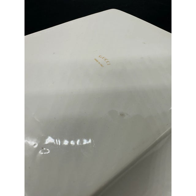 Gucci Vintage Gucci Ceramic Ashtray 1980s For Sale - Image 4 of 7