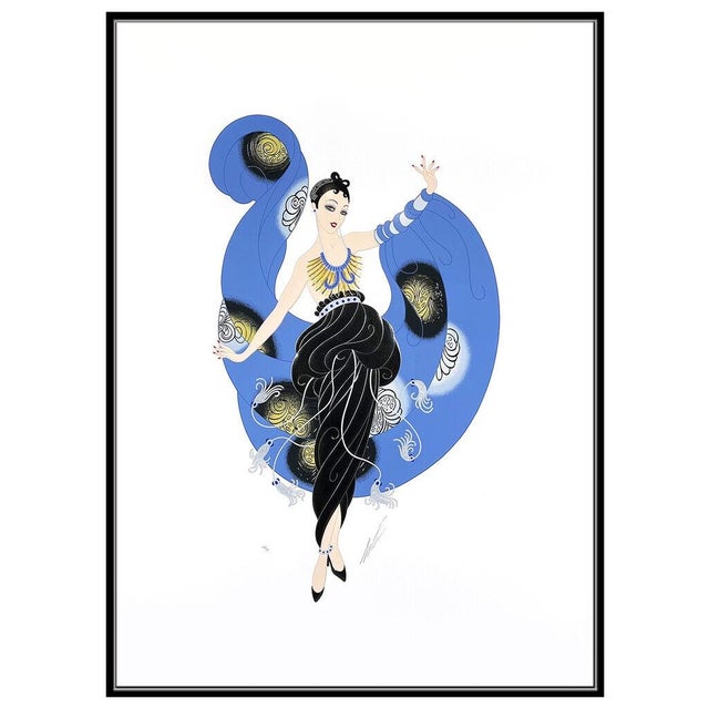 Art Deco Early 20th Century A Dream, Erté For Sale - Image 3 of 6