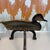 Brass Pair of Vintage Brass Duck Andirons For Sale - Image 8 of 10