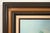 Bob Ross Style Original Signed Mountain River Landscape Oil Painting in Carved Wood Frame For Sale - Image 10 of 16