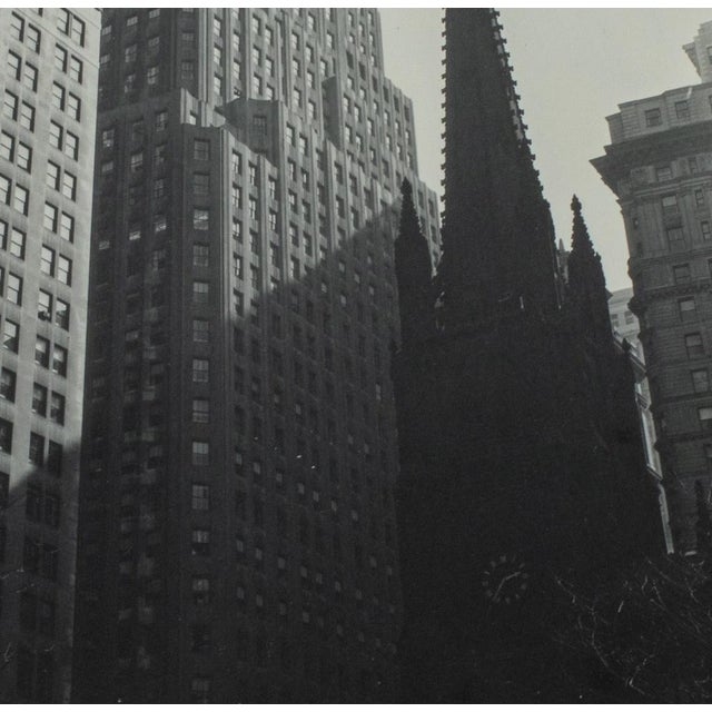 Mid 20th Century O. Winston Link "Trinity Church" Gelatin Print For Sale - Image 5 of 10