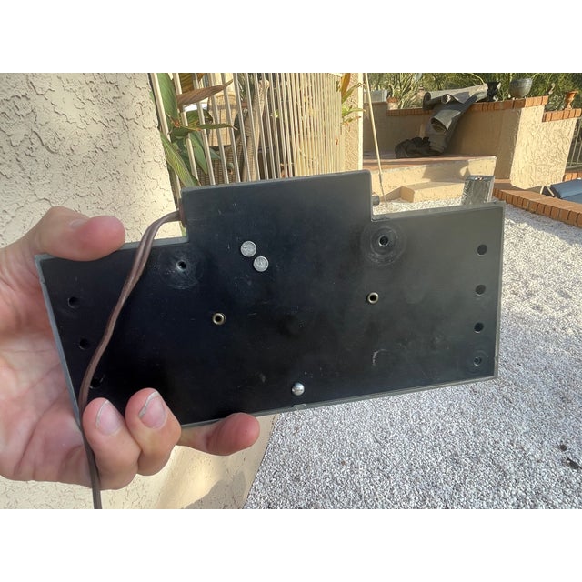 Art Deco 1930s Mastercrafters Fantasy Clock Starlight Model - Works Fine For Sale - Image 9 of 11