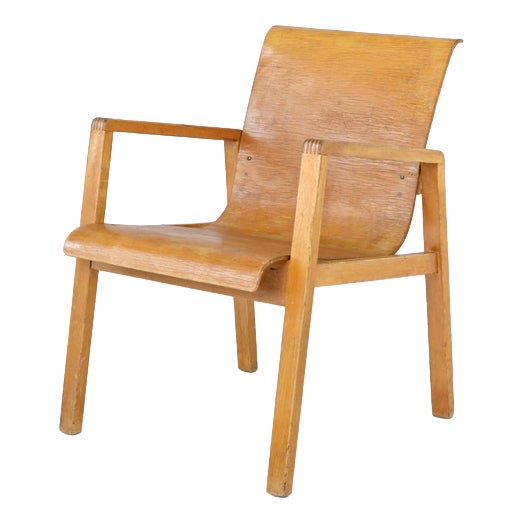 Vintage Finnish 51/403 Armchair by Alvar Aalto for Artek, 1932 For Sale