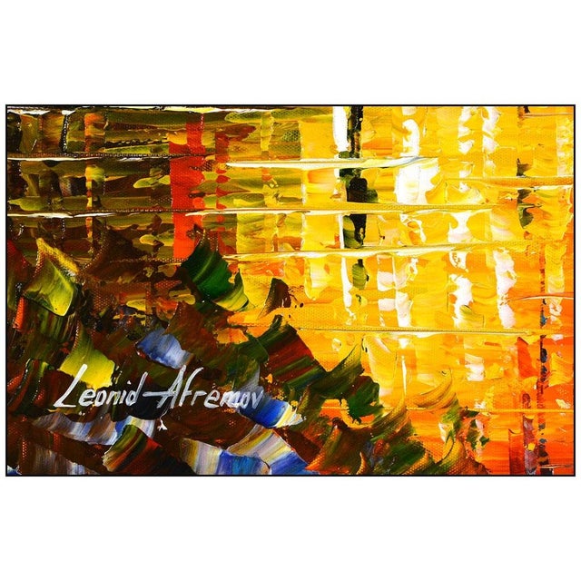 Impressionist Late 20th Century Impression of Colors, Leonid Afremov For Sale - Image 3 of 4