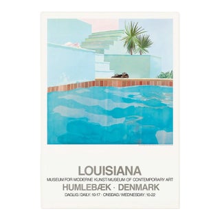 David Hockney Pool and Steps Poster For Sale