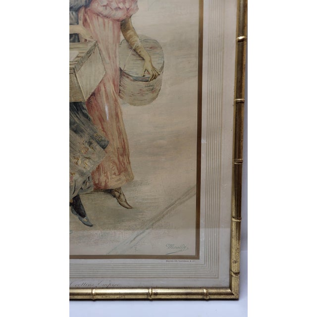 Frédérique Vallet-Bisson, Elegant Figures, 1900s, Lithograph For Sale - Image 3 of 6