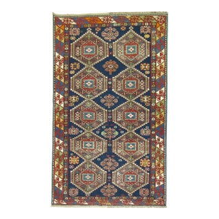 Zabihi Collection Caucasian Antique Shirvan Rug - 3'4" x 5'2" For Sale