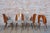 Mid-Century Chairs in Walnut attributed to Antonín Šuman, Czech, 1950s, Set of 4 For Sale - Image 16 of 18