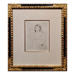 Pierre-Auguste Renoir -Study for a Bather-C1906 Original Etching