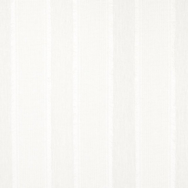 Transitional Sample - Schumacher Tulum Casement Fabric in Ivory For Sale - Image 3 of 6
