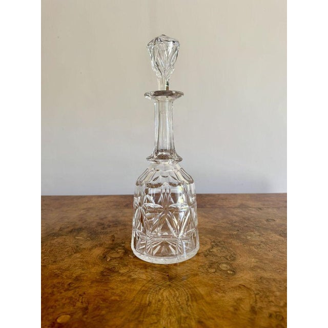 Antique Edwardian Decanters, 1900, Set of 2 For Sale - Image 3 of 5