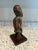 Vintage Hand Carved Wood African Male Lega Figure From the Democratic Republic, 11” For Sale - Image 4 of 10