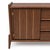 Mid-Century Modern Mid Century Walnut Dresser For Sale - Image 3 of 6