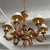 Late 20th Century Late 20th Century Italian Baroque Style Carved Wood 6-Arm Chandelier For Sale - Image 5 of 8