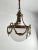 Mid-Century Bronze and Glass Empire Style Hanging Light, 1950s For Sale - Image 12 of 13