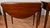 Brown 1970 Hickory Furniture English Sheraton Mahogany Inlaid Pembroke Side End Tables For Sale - Image 8 of 16