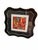 1980s Vintage 1980's Hermès “Perspective Cavalière” Print of Hermes Scarf Avertisement Art in Black & Gold Scalloped Frame For Sale - Image 5 of 10