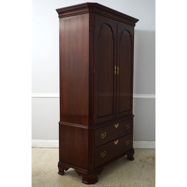 Age: Approx: 30 Years Old Details: Georgian Court Collection Solid Cherry Shelf Could Be Added If Desired Dovetailed...