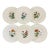 Copeland Spode Fernleigh Pattern Floral Plates, Set of Six For Sale