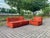 Vintage Velour Modular Sofa, 1970s, Set of 3 For Sale - Image 4 of 18