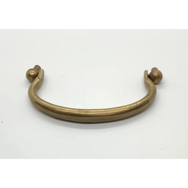 Henredon Henredon Pull in Antique Brass For Sale - Image 4 of 4