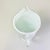 1970s Vintage Americana Arts & Crafts Indiana Glass Grape Milk Glass 64 Oz Pitcher For Sale - Image 12 of 14