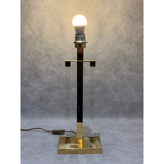 Vintage Hollywood Regency Table Lamp, 1980s For Sale - Image 6 of 9