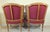 1980s Pair Vintage Century Furniture French Bergere Caned Accent Chairs - 2 Sets Available For Sale - Image 5 of 12