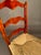 Late 20th Century Country French Style Cabriole Leg Ladder Back Side Chairs, Pair For Sale - Image 9 of 10